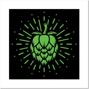 St. Patrick's Beer Hops Posters and Art